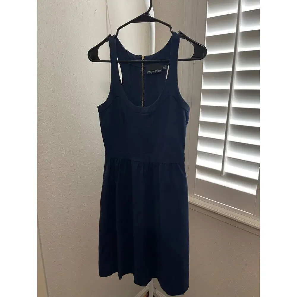 Cynthia Rowley Scoop Neck Mini Dress - Picture 4 of 7